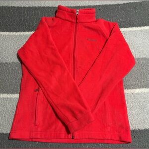 Columbia Vibrant pink Fleece zip up XL